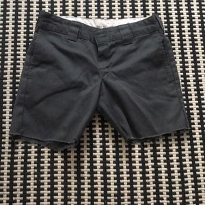 Above knee dickies  cuttoffs charcol